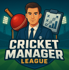 Cricket Manager: League key art